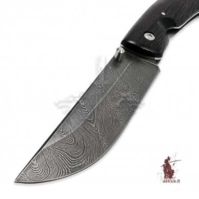 Pocket knife "TUNGUS", damascus steel, venge 1