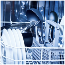 Washing knives in the dishwasher