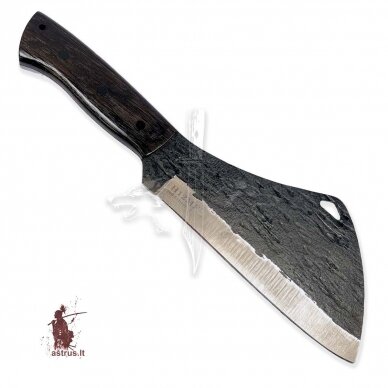 Handmade chopping knife SEBR [03] FULTANG, carbon steel X12MF, venge 1