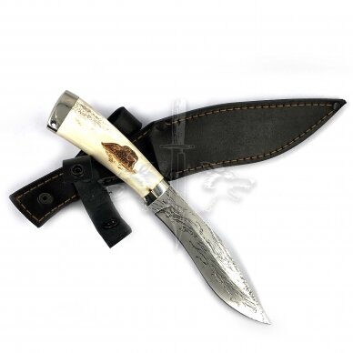 Knife "TAGAR" X12МФ "White Bear" 6