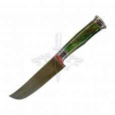 National kitchen knife of the eastern Uzbek nation PIÇOQ - ШХ15 industrial carbon steel; chor-chinor, neusilber